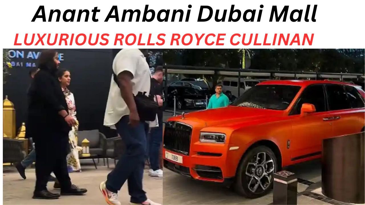 Anant Ambani Visit to Dubai Mall
